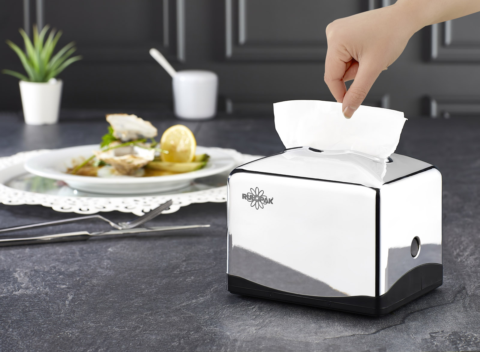 RULOPAK TEKÇEK MAXİ PEÇETE DİSPENSERİ