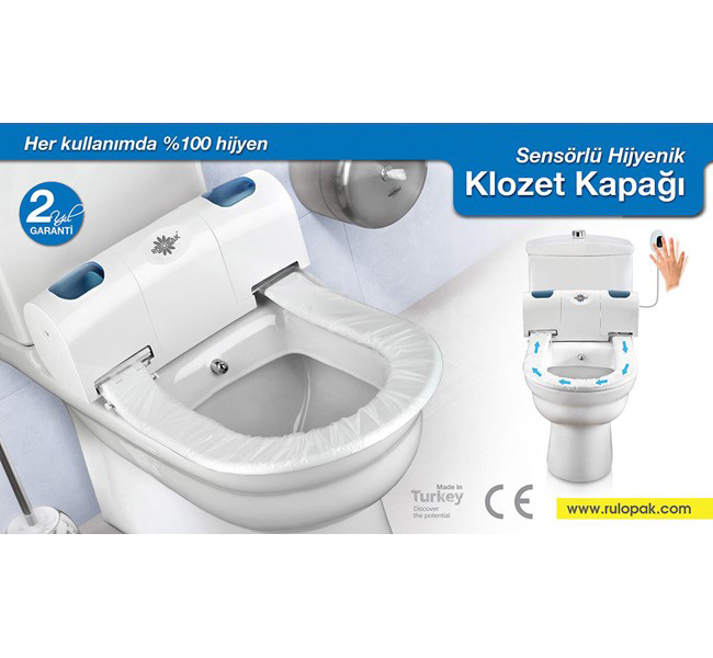 RULOPAK SENS&Ouml;RL&Uuml; HİJYENİK KLOZET KAPAĞI
