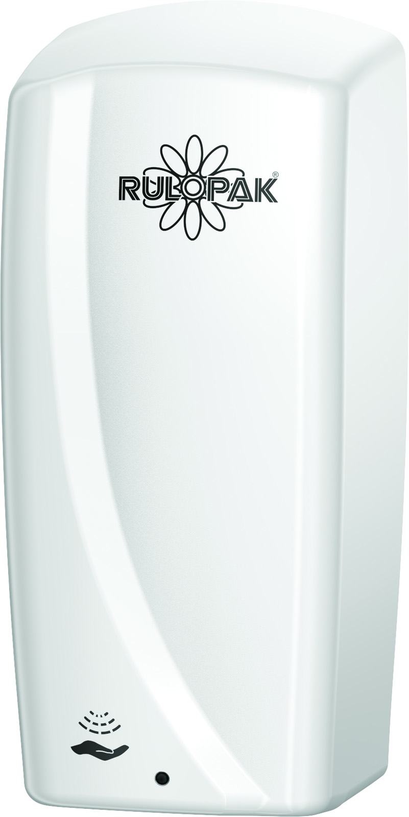 RULOPAK REKLAMLI K&Ouml;P&Uuml;K SABUN DİSPENSERİ (BEYAZ)