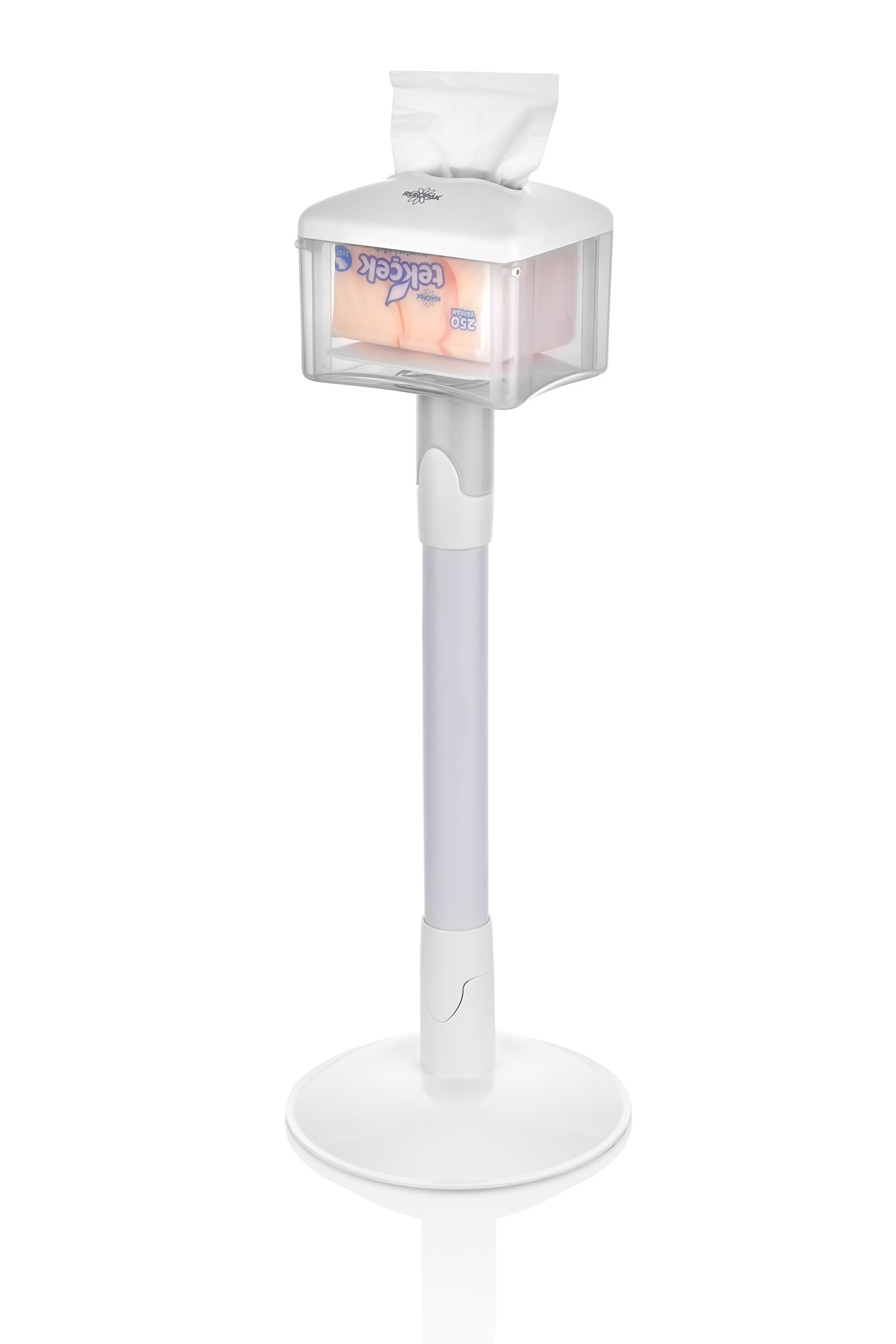 RULOPAK MOBİL TEKÇEK TUVALET KAĞIDI DİSPENSERİ SIYAH